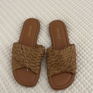 Brand New Nine West Brown Sandals